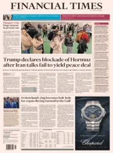 Financial Times UK 13 April 2026