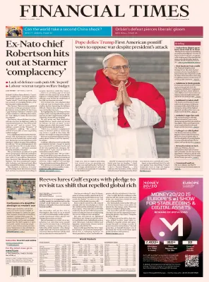 Financial Times UK 14 April 2026