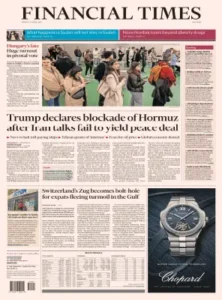 Financial Times USA 13 April 2026