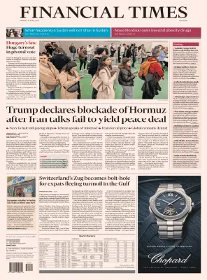 Financial Times USA 13 April 2026