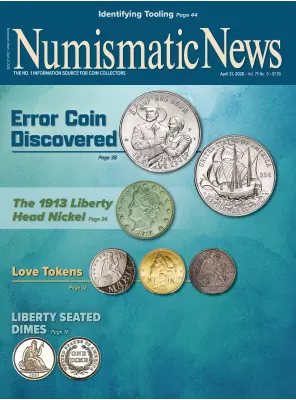 Numismatic News Vol. 75 No. 09 April 21 2026
