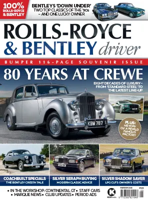 Rolls Royce Bentley Driver May June 2026