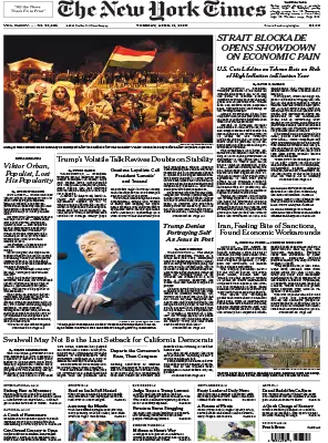 The New York Times 14 April 2026