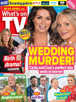 Whats on TV 18 24 April 2026