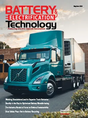 Battery Electrification Technology May June 2026