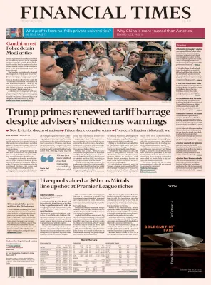 Financial Times USA 22 July 2026