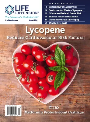 Life Extension Magazine August 2026