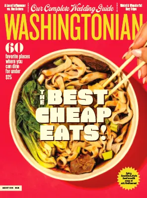 Washingtonian August 2026