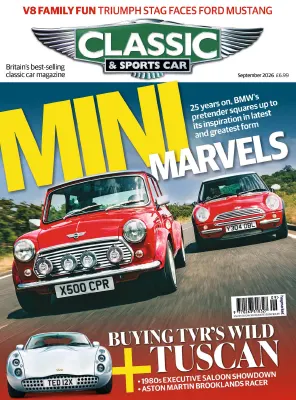Classic Sports Car UK September 2026