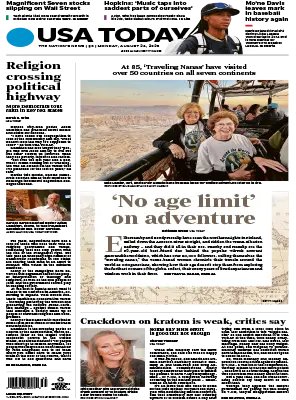 USA Today August 24 2026