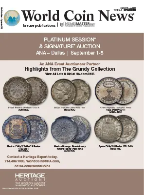 World Coin News Vol. 53 No. 9 September 2026