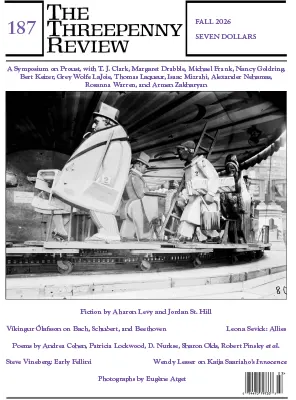 The Threepenny Review Fall 2026